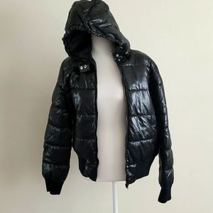 Aeropostale Black Bomber Jacket XL